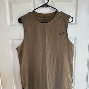 TLF Workout Tank Medium Army Green